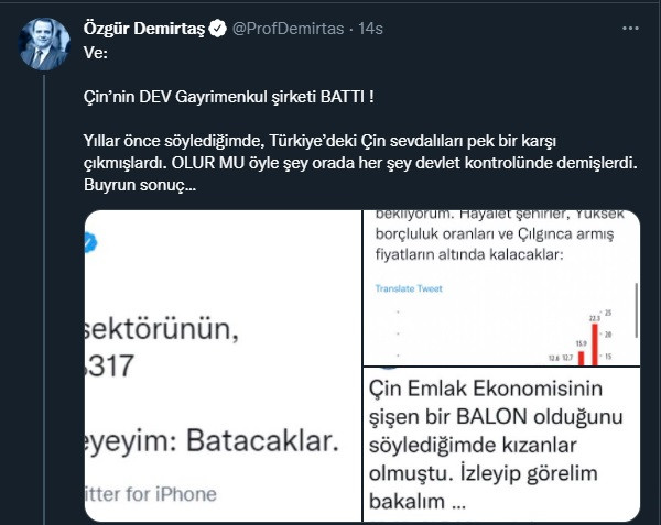 Özgür Demirtaş yıllar önce söylemişti: Dev şirket iflas etti! - Resim : 3