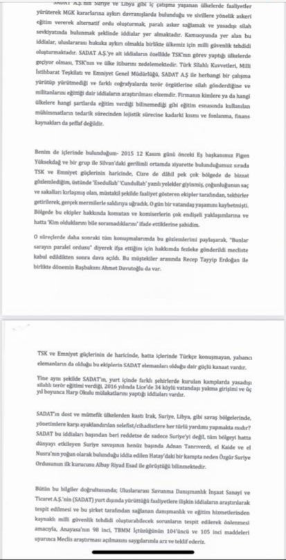 SADAT önergesi TBMM'de: 'Sarayın ordusu mu?' - Resim : 2