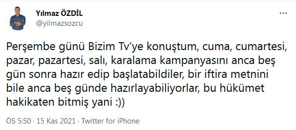 HDP'ye dair yorumu Twitter'ı sallayan Yılmaz Özdil'den yeni açıklama - Resim : 2