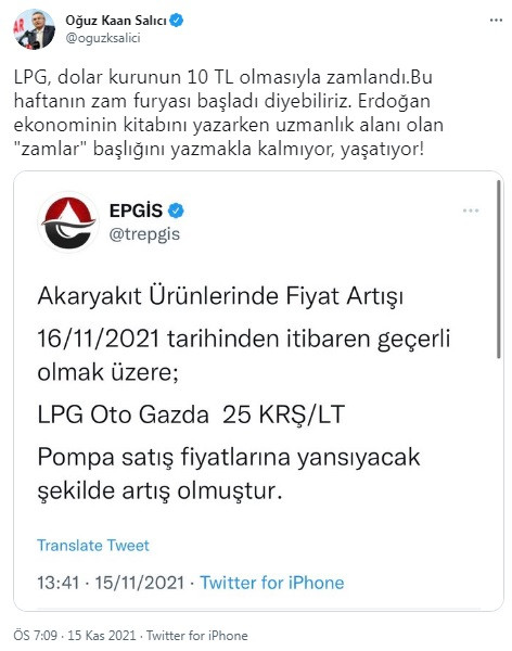 CHP'li Oğuz Kaan Salıcı'dan LPG zammı tepkisi - Resim : 1
