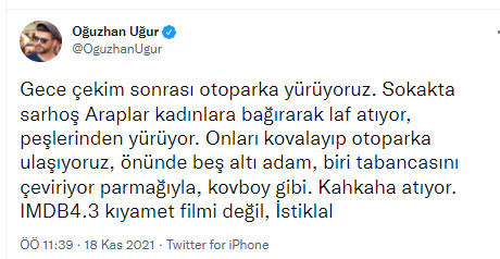 Oğuzhan Uğur kendisine silah çekildiğini öne sürdü - Resim : 1