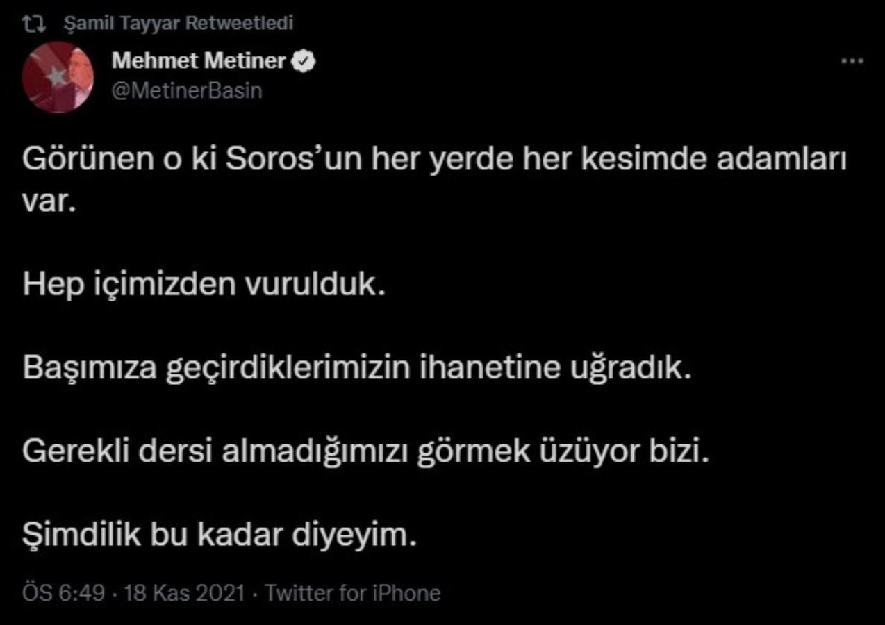 AKP'de kavga büyüdü, Metiner de dahil oldu: 'İhanete uğradık, içimizden vurulduk...' - Resim : 2