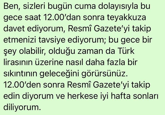 Gece 00:00'da neler olacak? 'Ekonomi açısından olağanüstü bir şey olacak' diyen eski Merkez Bankası Başkanı'ndan açıklama - Resim : 2