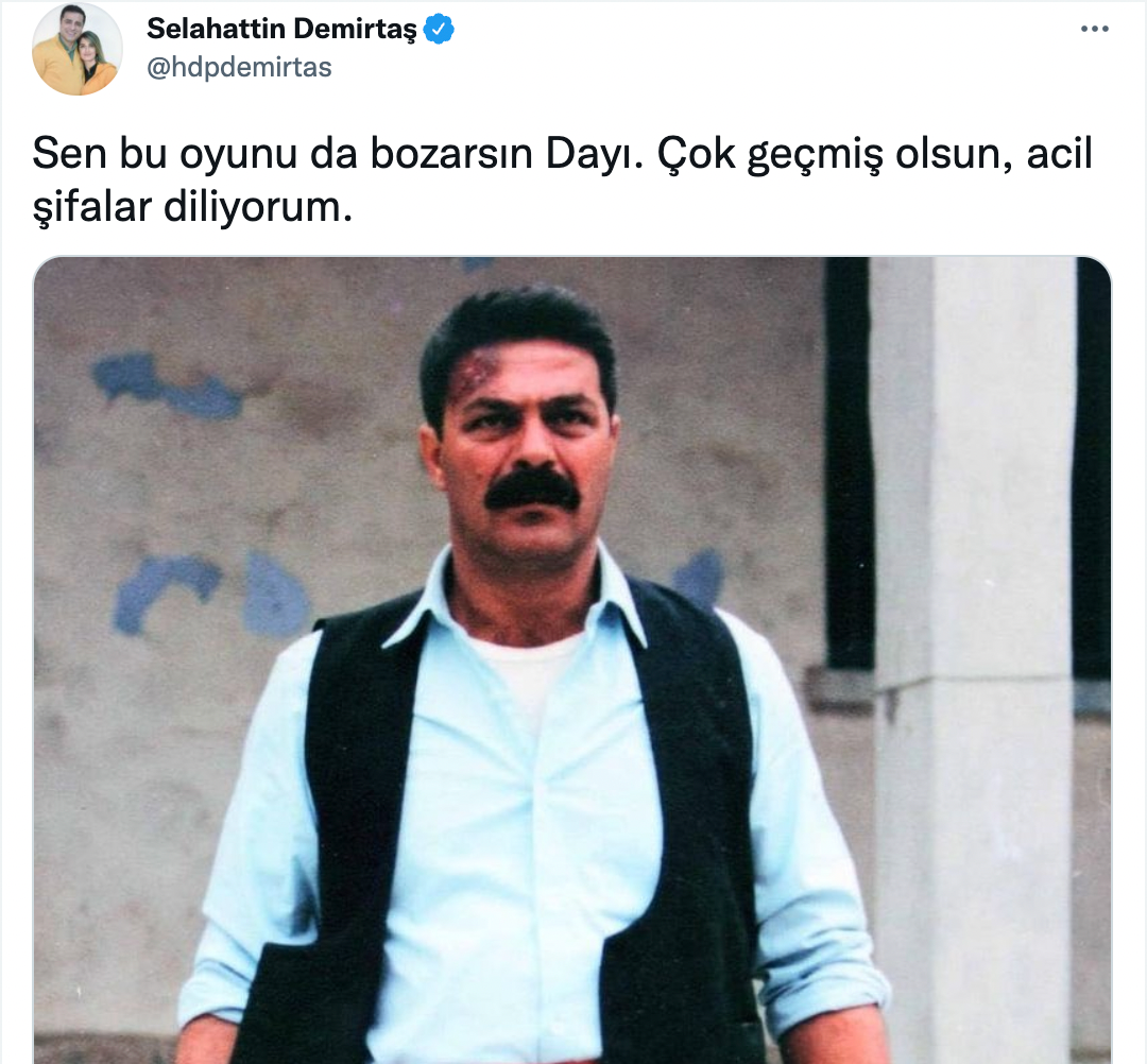 Selahattin Demirtaş'tan Kadir İnanır'a: Sen bu oyunu da bozarsın Dayı - Resim : 1