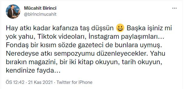 Atkısını savunan Mücahit Birinci: Bu azgın azınlığa göre biz 'Bizimkiler' dizisindeki kapıcılarız - Resim : 4