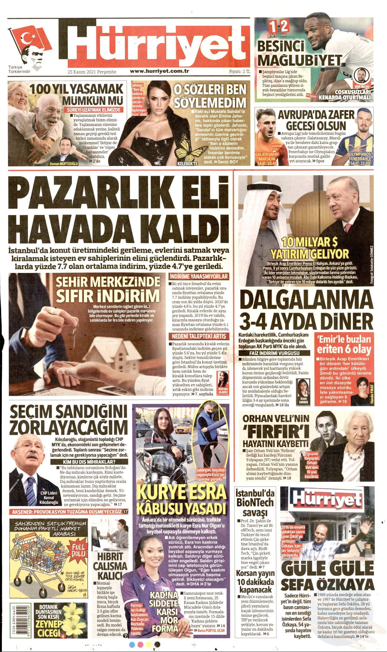 Hürriyet gazetesi, Sefa Özkaya’ya böyle veda etti - Resim : 1