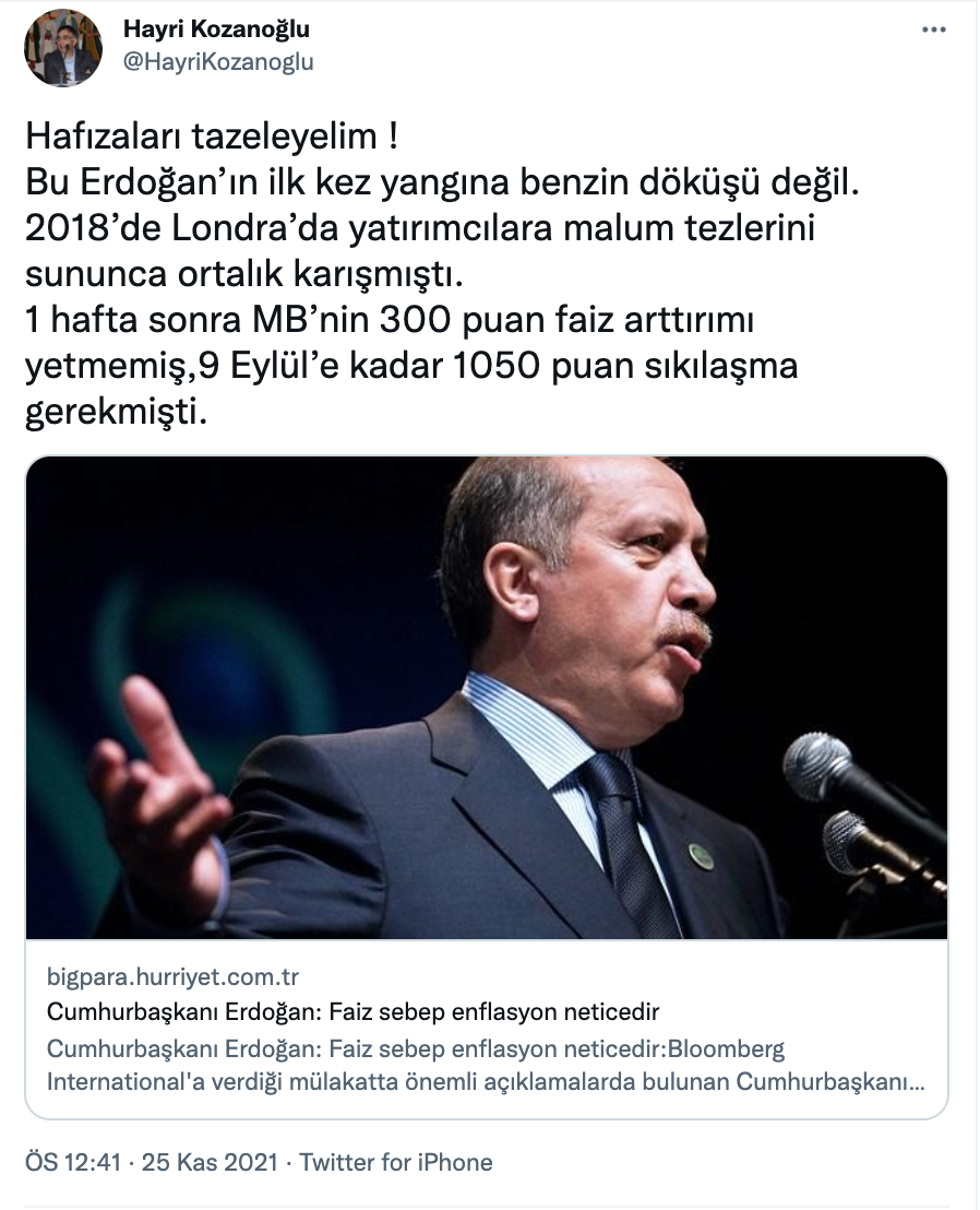 Prof. Kozanoğlu anlattı: Hafızaları tazeleyelim, bu Erdoğan'ın ilk kez yangına benzin döküşü değil - Resim : 1