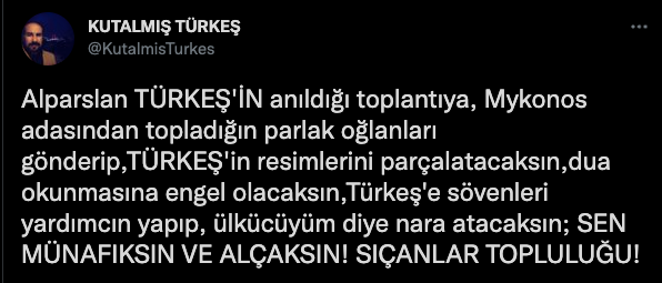 Türkeş'in oğlundan saldırıya ilişkin yeni açıklama: 'Mykonos adasından topladığın parlak oğlanları gönderip...' - Resim : 1
