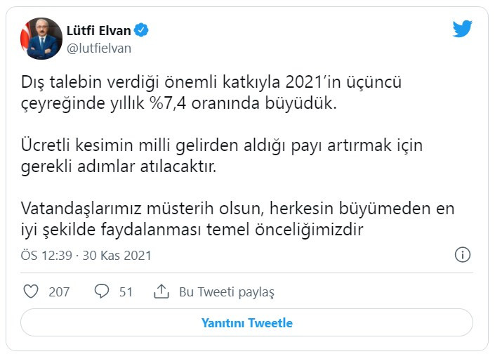 Sessizliğe bürünmüştü: Lütfi Elvan'dan günler sonra ilk açıklama - Resim : 1