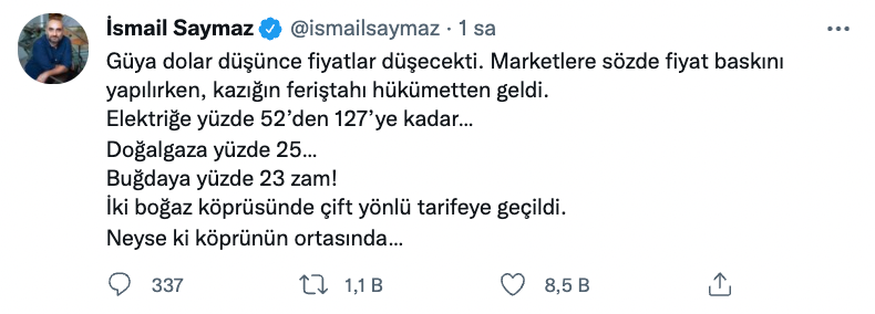 İsmail Saymaz: Kazığın feriştahı hükümetten geldi! - Resim : 1