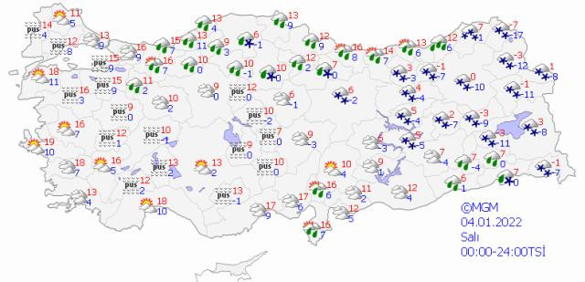 Meteoroloji'den yeni hafta için uyarı: 21 il kara teslim olacak! - Resim : 2