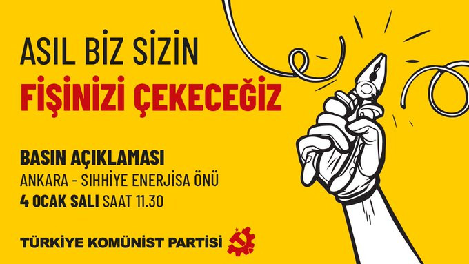 İstanbul ve Ankara'da halk elektrik zamlarına karşı sokağa çıkıyor: 'Asıl biz sizin fişinizi çekeceğiz' - Resim : 2