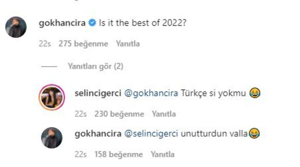 Gökhan Çıra'nın Selin Ciğerci'ye yorumu olay oldu - Resim : 1