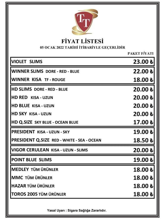 Sigaralara zam yağdı: Yarından itibaren geçerli olacak - Resim : 4