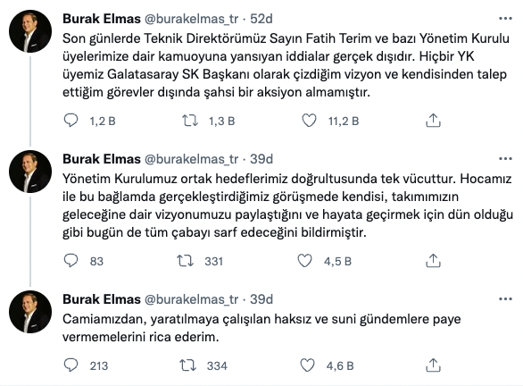 Burak Elmas'tan gece yarısı Fatih Terim mesajı! - Resim : 1