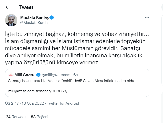 Türkiye'nin sorunlarını değil Sezen Aksu'yu tartışıyorlar: Mustafa Kurdaş da hedef gösterdi - Resim : 1