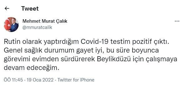 İstanbul'da durum kötü: İki belediye başkanı koronavirüse yakalandı! - Resim : 1