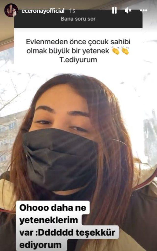 Ece Ronay evlilik öncesi hamilelik sorusunu böyle ti'ye aldı - Resim : 1