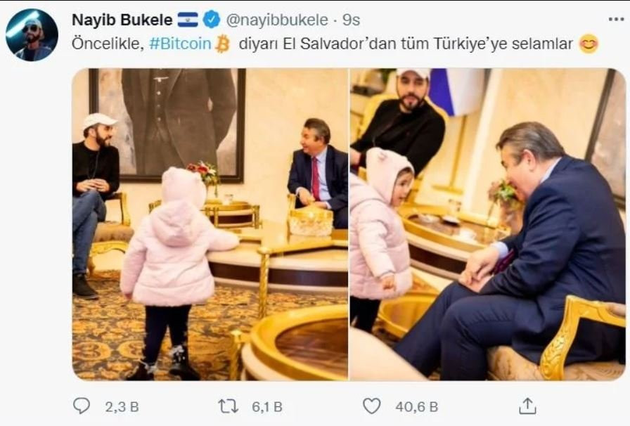 Nayib Bukele, Erdoğan ile olan videosunu paylaşıp espriyi patlattı - Resim : 1