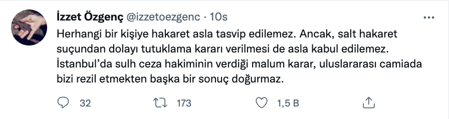 Prof. İzzet Özgenç, Sedef Kabaş'ın tutuklanmasına tepkili: Karar bizi rezil edecek - Resim : 2