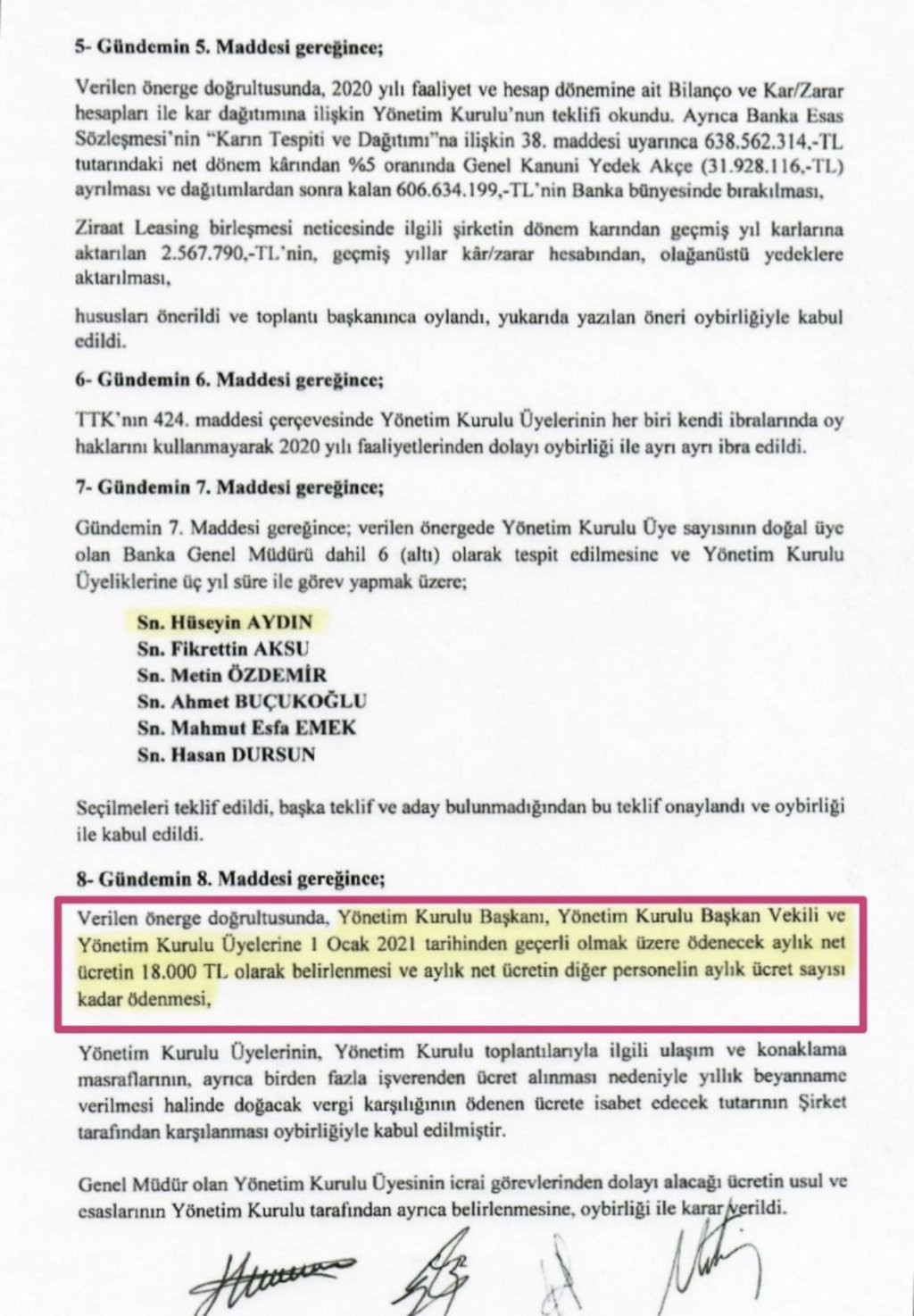 Yeni Tarım Kredi Genel Müdürü Hüseyin Aydın üç maaşlı çıktı! Ayda 136 bin 500 lira alıyor - Resim : 2