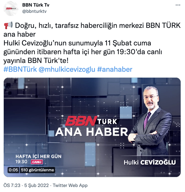 Hulki Cevizoğlu, ana haber bülteniyle ekrana dönüyor! - Resim : 2