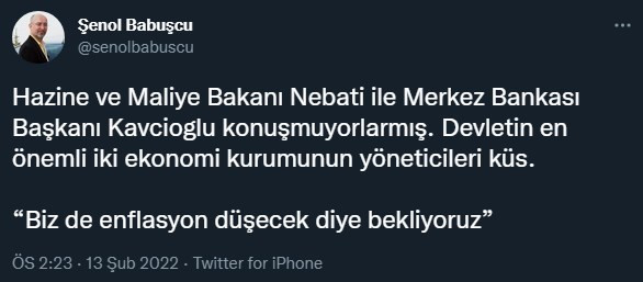 Nebati ile Kavcıoğlu'nun 'küs' olduğuna dair ikinci iddia - Resim : 1