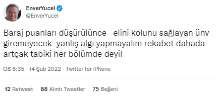 Bahçeşehir Okulları sahibi Yücel'in tweetleri şaşkına çevirdi: Apar topar silip yeniden paylaştı! - Resim : 2
