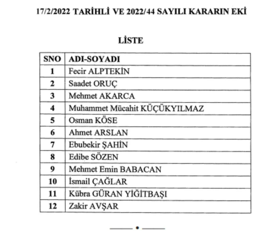 RTÜK Başkanı Şahin, Erdoğan'ın kararıyla BİK temsilciliğine atandı - Resim : 1