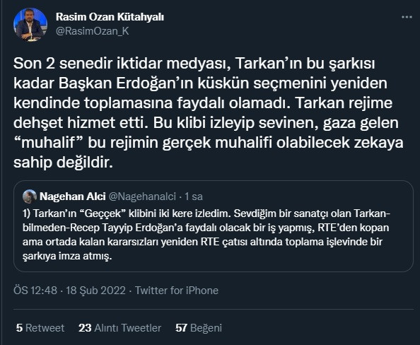 Rasim Ozan Kütahyalı, Nagehan Alçı'nın tweetini alıntıladı: İktidar medyası bile bu kadar faydalı olamadı - Resim : 3
