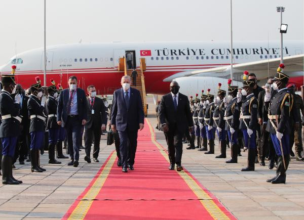 Erdoğan Kongo Cumhurbaşkanı Tshisekedi ile görüştü - Resim : 1