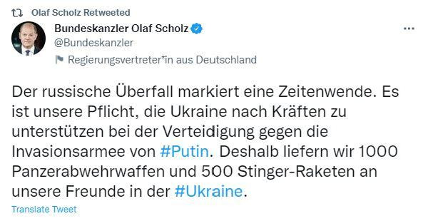 Almanya, Ukrayna ordusuna tanksavar ve füze gönderecek - Resim : 1