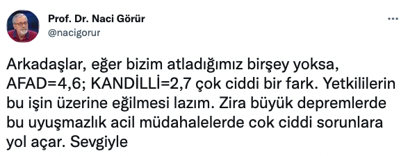 Naci Görür'den Antalya depremi sonrası 'deprem verileri' açıklaması: Bu uyuşmazlık ciddi sorunlara yol açar - Resim : 1