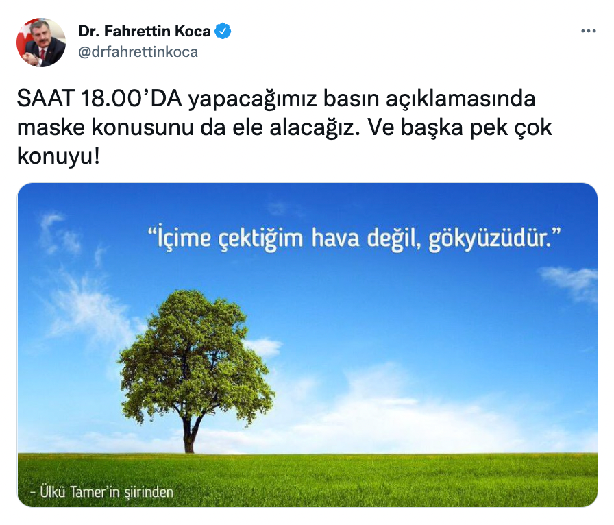 Gözler kritik toplantıda: Bakan Koca'dan 'maske' sinyali - Resim : 1