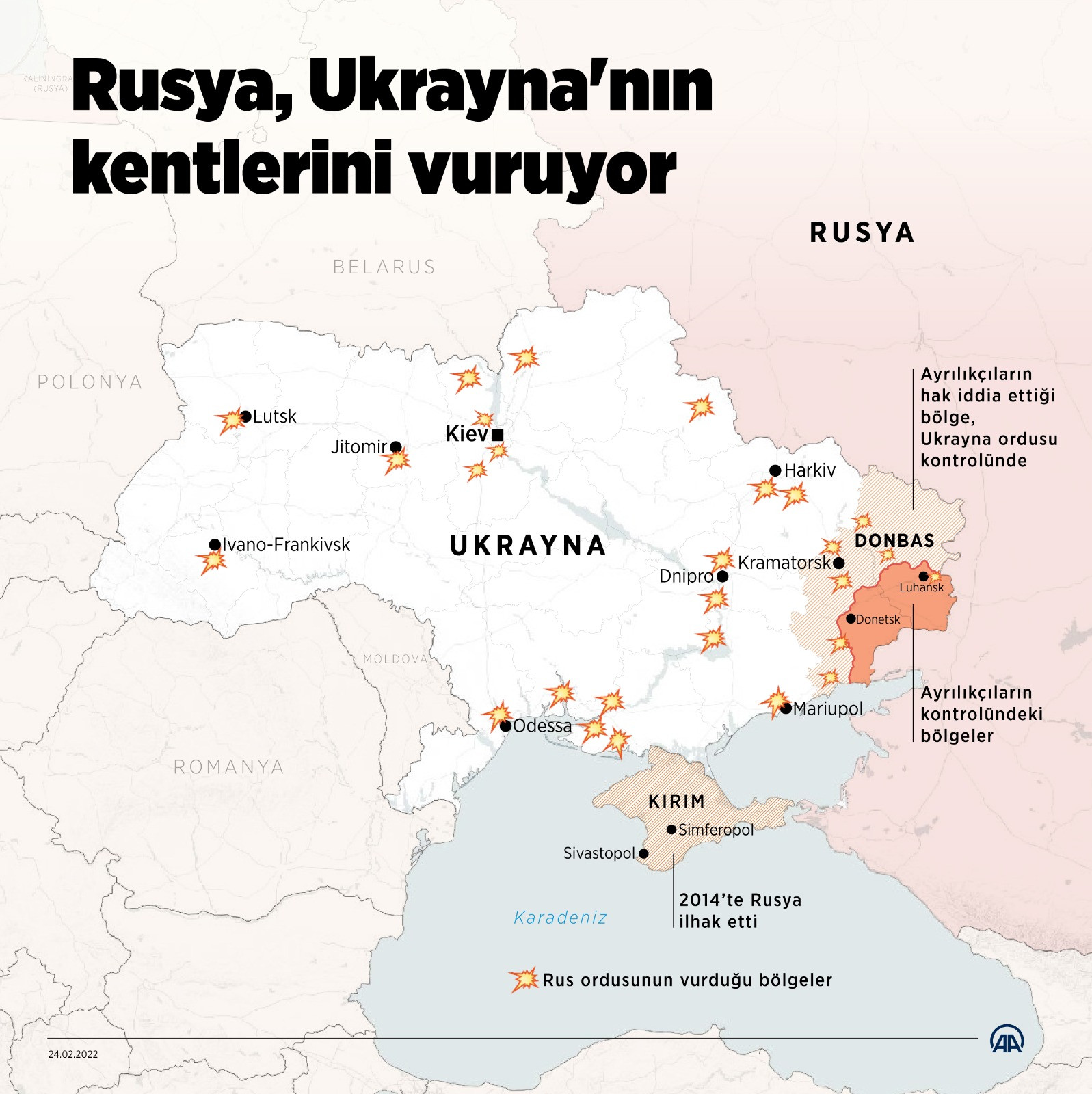 Rusya'nın Ukrayna'yı işgalinin sekizinci günü: Ukrayna şehirlerinde çatışmalar sürüyor, ikinci görüşmeden 'insani koridor' çıktı - Resim : 4