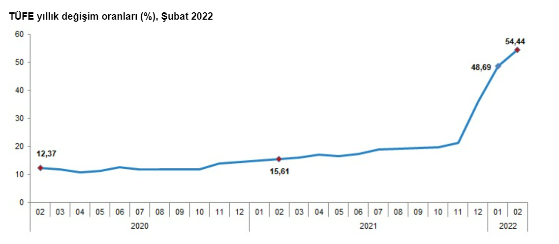 ÜFE yüzde 100'ü, TÜFE yüzde 50'yi aştı! Enflasyon durdurulamıyor - Resim : 3