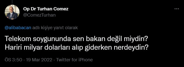 Ali Babacan, 'Bir avuç müteahhitte peşkeş çektirmeyiz' dedi; Erdoğan'ın eski doktoru 'Türk Telekom'un satışını' hatırlattı - Resim : 2