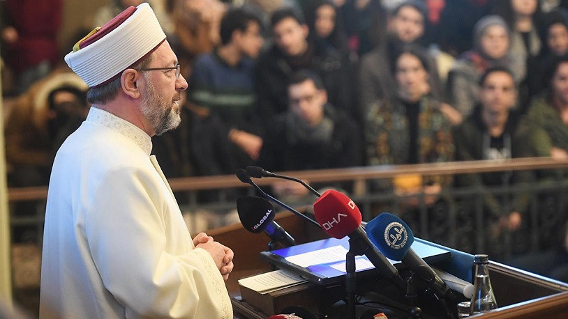 Ali Erbaş sessizliğini bozdu: Doktorları hedef alan imam için ilk açıklama