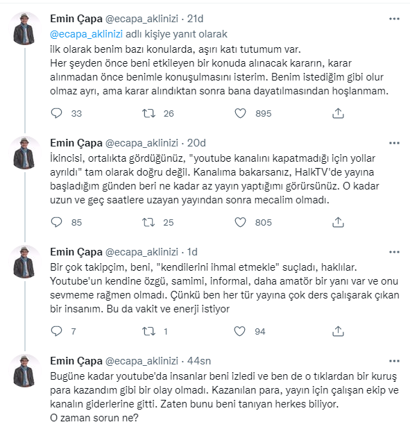 Yolların ayrıldığı açıklanmıştı: Emin Çapa'dan Halk TV'ye yalanlama - Resim : 3