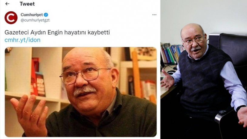 Cumhuriyet'in vefasızlığına Aydın Engin'in meslektaşlarından tepki