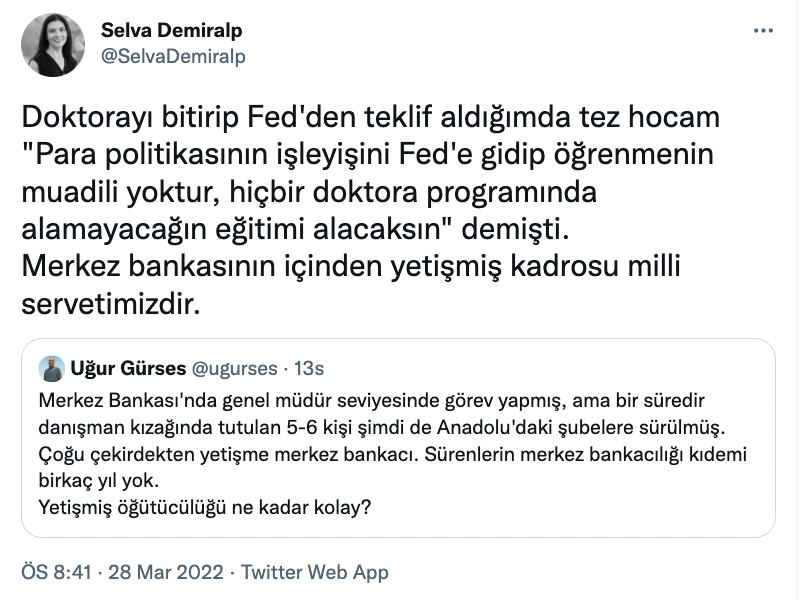 Merkez Bankası'nda sürgün iddiası: Ekonomistler tepkili - Resim : 1