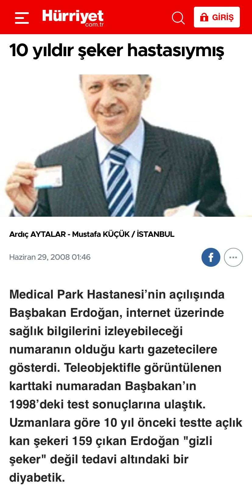 Erdoğan'ın 'manda yoğurdu' gerçeğini ortaya çıkaran doktor: 'O karışımı yiyemez' - Resim : 1