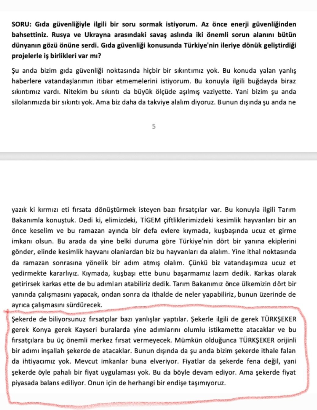 Erdoğan'a 'şeker fiyatları iyi' dedi, zam gelince servis ettiği konuşmasını değiştirdi - Resim : 1