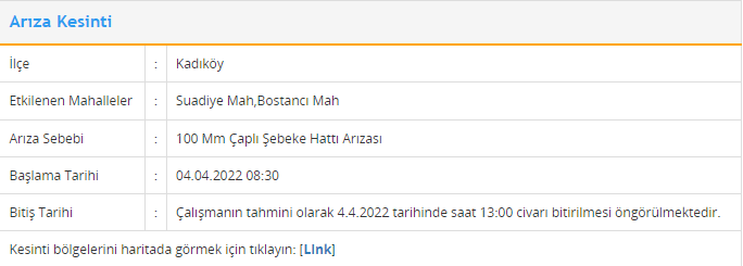 İstanbul'da 5.5 saatlik su kesintisi - Resim : 1