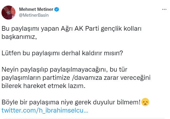 AKP'lilerin Kürtçe türkülü, lüks sahur paylaşımına Mehmet Metiner'den tepki: Davamıza zarar verir, kaldırın! - Resim : 2