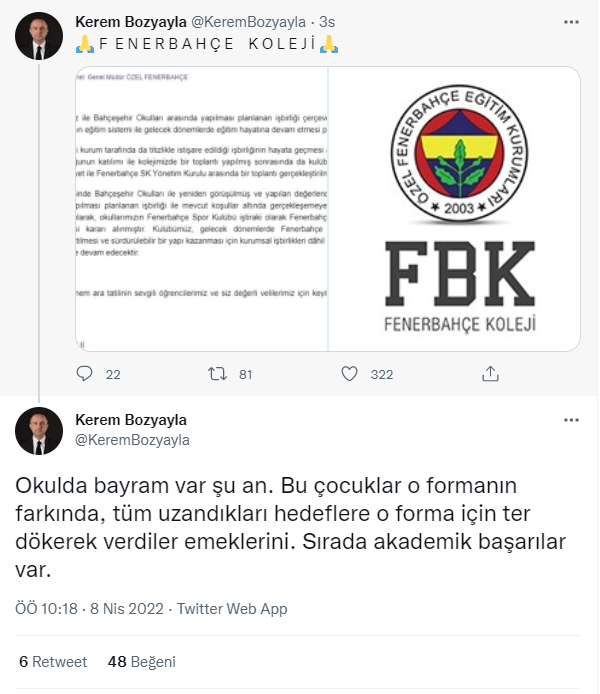 Veliler ve camia isyan etmişti: Fenerbahçe Koleji, Bahçeşehir Koleji olmadı - Resim : 2