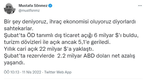 Ekonomist Mustafa Sönmez, AKP'nin 'cari işlemler açığını kalıcı fazlaya çevirmek' planına sert çıktı: Sahtekarlar - Resim : 2