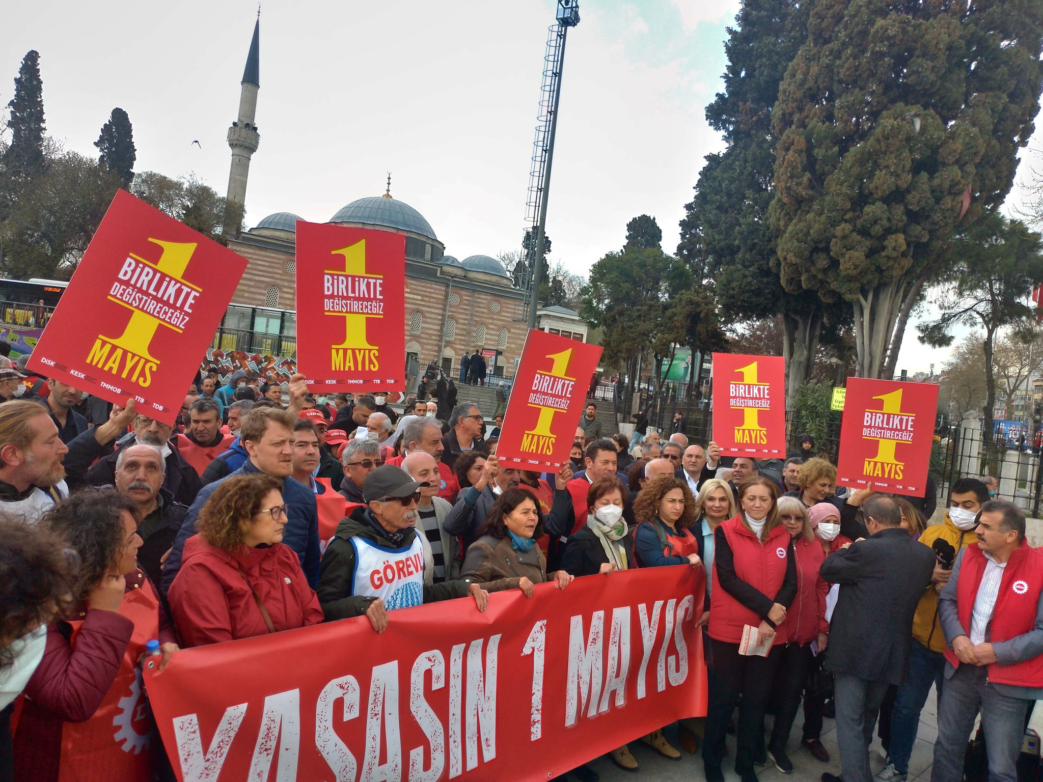 Sendikalar 1 Mayıs'ta adresi açıkladı: İstanbul'daki miting Maltepe Meydanı'nda - Resim : 1