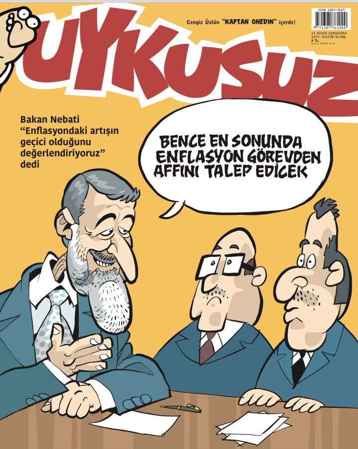 Uykusuz kapağına Bakan Nebati'yi taşıdı: 'Enflasyon görevden affını talep edecek' - Resim : 1