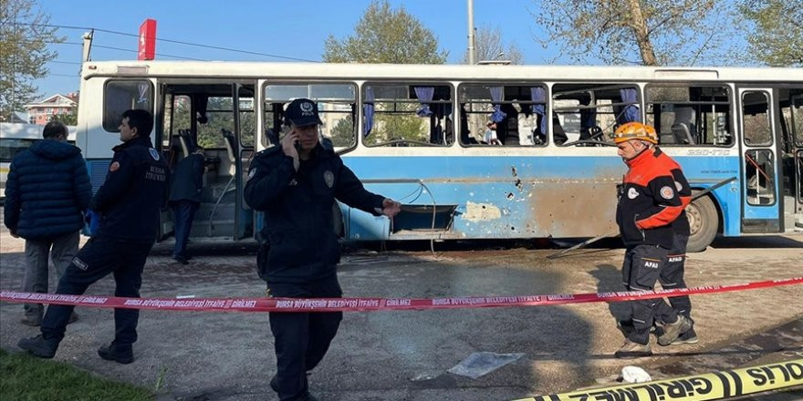 Bursa'da infaz koruma memurlarını taşıyan otobüse EYP'li saldırı: 1 kişi hayatını kaybetti